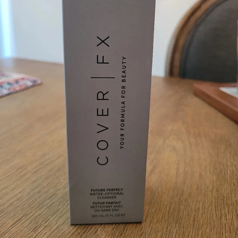 Cover FX Future Perfect Water-Optional Cleanser ▪︎New in Box▪︎ 5 oz full size